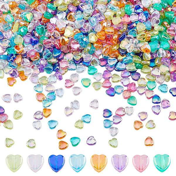 PandaHall DICOSMETIC 900Pcs 9 Colors Acrylic Heart Beads Transparent Glass Heart Beads Sweet Love Loose Beads Small Heart Spacer Beads for..., Multicolor
PandaHall DICOSMETIC 900Pcs 9 Colors Acrylic Heart Beads Transparent Glass Heart Beads Sweet Love Loose Beads Small Heart Spacer Beads for..., Multicolor