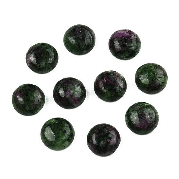 PandaHall Synthetic Ruby in Zoisite Gemstone Cabochons, Half Round, 8x4mm Ruby in Zoisite Half Round
PandaHall Synthetic Ruby in Zoisite Gemstone Cabochons, Half Round, 8x4mm Ruby in Zoisite Half Round