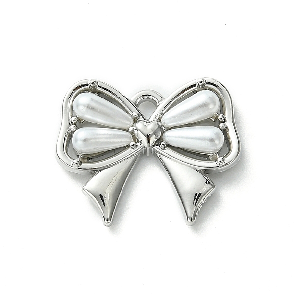 PandaHall Alloy and Resin Pendant, Bowknot, Platinum, 15x18x4mm, Hole: 1.4mm Alloy Bowknot White
PandaHall Alloy and Resin Pendant, Bowknot, Platinum, 15x18x4mm, Hole: 1.4mm Alloy Bowknot White