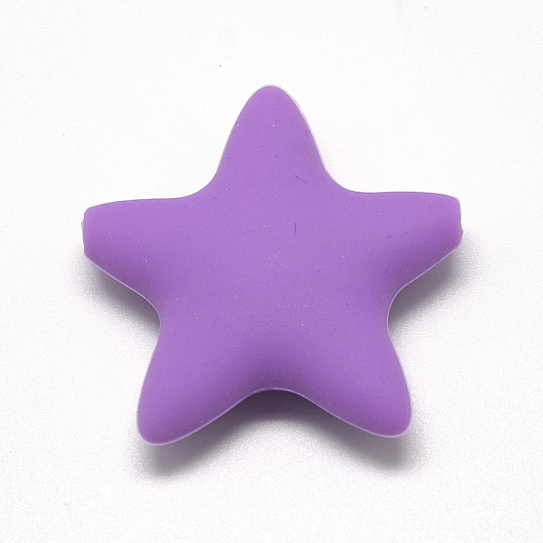 PandaHall Food Grade Eco-Friendly Silicone Focal Beads, Chewing Beads For Teethers, DIY Nursing Necklaces Making, Star, Medium Orchid..., Purple
PandaHall Food Grade Eco-Friendly Silicone Focal Beads, Chewing Beads For Teethers, DIY Nursing Necklaces Making, Star, Medium Orchid..., Purple