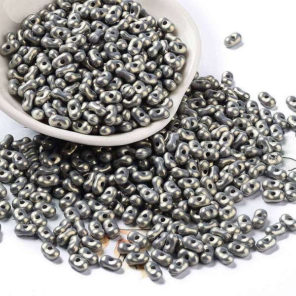 PandaHall Spray Painted Opaque Acrylic Beads, Peanut, Gray, 6.5x4x3mm, Hole: 1.2mm, about 10000pcs/500g Acrylic Peanut Gray
PandaHall Spray Painted Opaque Acrylic Beads, Peanut, Gray, 6.5x4x3mm, Hole: 1.2mm, about 10000pcs/500g Acrylic Peanut Gray