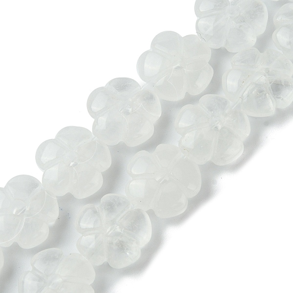 PandaHall Natural Quartz Crystal Beads Strands, Rock Crystal Flower, 14x14x5.5mm, Hole: 1.2mm, about 29pcs/strand, 14.80''(37.6cm) Quartz...
PandaHall Natural Quartz Crystal Beads Strands, Rock Crystal Flower, 14x14x5.5mm, Hole: 1.2mm, about 29pcs/strand, 14.80''(37.6cm) Quartz...
