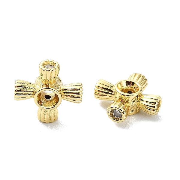 PandaHall Rack Plating Brass Micro Pave Clear Cubic Zirconia Beads, Long-Lasting Plated, Cross, Real 18K Gold Plated, 10x10x4mm, Hole: 1.9mm...
PandaHall Rack Plating Brass Micro Pave Clear Cubic Zirconia Beads, Long-Lasting Plated, Cross, Real 18K Gold Plated, 10x10x4mm, Hole: 1.9mm...
