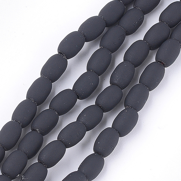 PandaHall Spray Painted Non-magnetic Synthetic Hematite Beads Strands, Oval, Black, 7.5x5mm, Hole: 1.5mm, about 53~54pcs/strand, 15.7 inch...
PandaHall Spray Painted Non-magnetic Synthetic Hematite Beads Strands, Oval, Black, 7.5x5mm, Hole: 1.5mm, about 53~54pcs/strand, 15.7 inch...