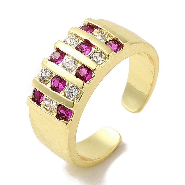 PandaHall Rack Plating Brass Micro Pave Cubic Zirconia Cuff Rings, Long-Lasting Plated, Lead Free & Cadmium Free, Fuchsia, Adjustable..., Pink
PandaHall Rack Plating Brass Micro Pave Cubic Zirconia Cuff Rings, Long-Lasting Plated, Lead Free & Cadmium Free, Fuchsia, Adjustable..., Pink