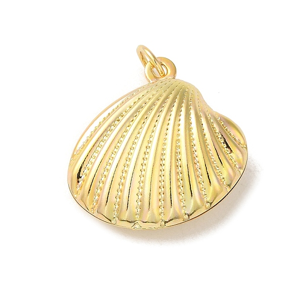 PandaHall Rack Plating Brass Pendants, Long-Lasting, Lead Free & Cadmium Free, Shell, Real 18K Gold Plated, 19.5x19x7mm Brass Shell Shape
PandaHall Rack Plating Brass Pendants, Long-Lasting, Lead Free & Cadmium Free, Shell, Real 18K Gold Plated, 19.5x19x7mm Brass Shell Shape