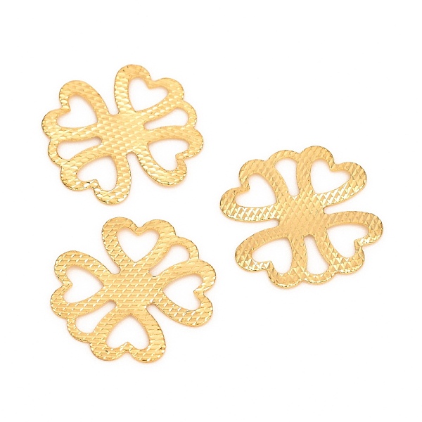 PandaHall Brass Links Connectors, Clover, Nickel Free, Raw(Unplated), 17.7x17.7x0.4mm, Hole: 2mm Brass Clover
PandaHall Brass Links Connectors, Clover, Nickel Free, Raw(Unplated), 17.7x17.7x0.4mm, Hole: 2mm Brass Clover