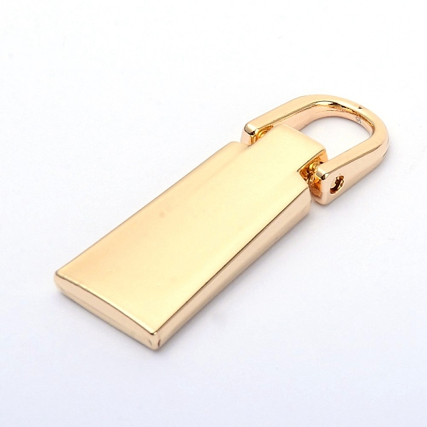 PandaHall Zinc Alloy Zipper Slider, for Garment Accessories, Light Gold, 3.8x1.3x0.4cm, Hole: 0.7x0.7 Alloy
PandaHall Zinc Alloy Zipper Slider, for Garment Accessories, Light Gold, 3.8x1.3x0.4cm, Hole: 0.7x0.7 Alloy