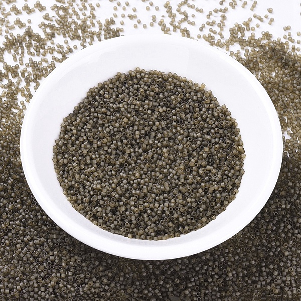 PandaHall MIYUKI Delica Beads, Cylinder, Japanese Seed Beads, 11/0, (DB0384) Matte Transparent Smoky Quartz Luster, 1.3x1.6mm, Hole: 0.8mm..., Gray
PandaHall MIYUKI Delica Beads, Cylinder, Japanese Seed Beads, 11/0, (DB0384) Matte Transparent Smoky Quartz Luster, 1.3x1.6mm, Hole: 0.8mm..., Gray