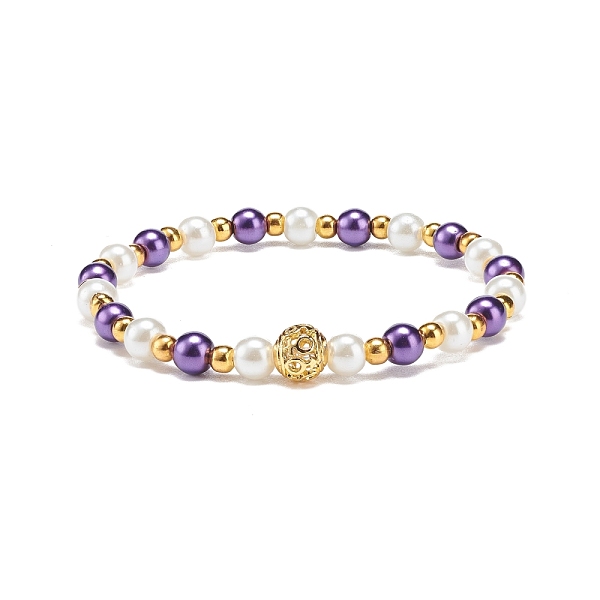 PandaHall Alloy Gender Symbol & Glass Round Beaded Stretch Bracelet for Women, Slate Blue, Inner Diameter: 2-1/8 inch(5.4~5.45cm) Glass...
PandaHall Alloy Gender Symbol & Glass Round Beaded Stretch Bracelet for Women, Slate Blue, Inner Diameter: 2-1/8 inch(5.4~5.45cm) Glass...