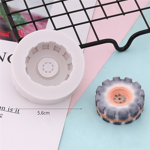PandaHall DIY Food Grade Silicone Tire Molds, Fondant Molds, Resin Casting Molds, for Chocolate, Candy, UV Resin & Epoxy Resin Craft Making..., White
PandaHall DIY Food Grade Silicone Tire Molds, Fondant Molds, Resin Casting Molds, for Chocolate, Candy, UV Resin & Epoxy Resin Craft Making..., White