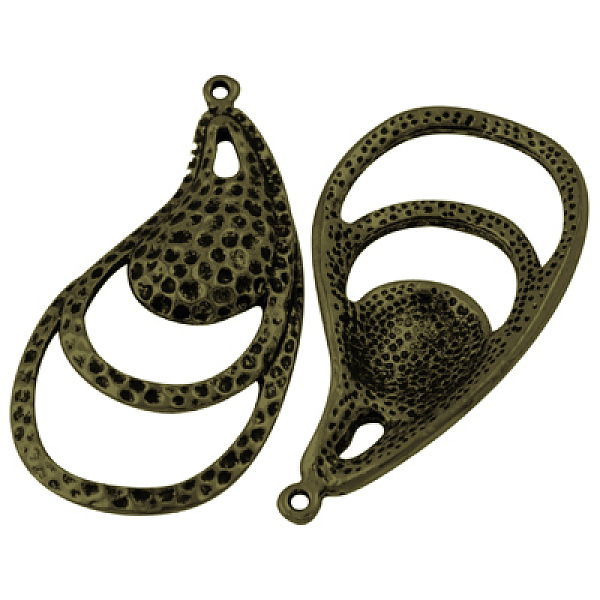 PandaHall Alloy Pendants, Cadmium Free & Nickel Free & Lead Free, teardrop, Antique Bronze, 40mm long, 21.5mm wide, 1.5mm thick, hole: 1mm...
PandaHall Alloy Pendants, Cadmium Free & Nickel Free & Lead Free, teardrop, Antique Bronze, 40mm long, 21.5mm wide, 1.5mm thick, hole: 1mm...