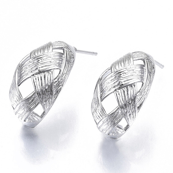 PandaHall Brass Half Hoop Earrings, Stud Earring, with Stainless Steel Pins, Nickel Free, Horse Eye, Real Platinum Plated, 25x19mm, Pin...
PandaHall Brass Half Hoop Earrings, Stud Earring, with Stainless Steel Pins, Nickel Free, Horse Eye, Real Platinum Plated, 25x19mm, Pin...