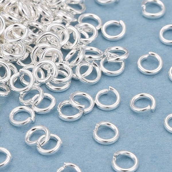 PandaHall Rack Plating Brass Jump Rings, Open Jump Rings, Long-Lasting Plated, 925 Sterling Silver Plated, 3x0.6mm, Inner Diameter: 1.8mm...
PandaHall Rack Plating Brass Jump Rings, Open Jump Rings, Long-Lasting Plated, 925 Sterling Silver Plated, 3x0.6mm, Inner Diameter: 1.8mm...