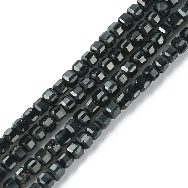 PandaHall Natural Black Tourmaline Beads Strands, Faceted, Cube, 2~2.5x2~2.5x2~2.5mm, Hole: 0.6mm, about 171~175pcs/strand, 15.04~15.35 inch...
PandaHall Natural Black Tourmaline Beads Strands, Faceted, Cube, 2~2.5x2~2.5x2~2.5mm, Hole: 0.6mm, about 171~175pcs/strand, 15.04~15.35 inch...