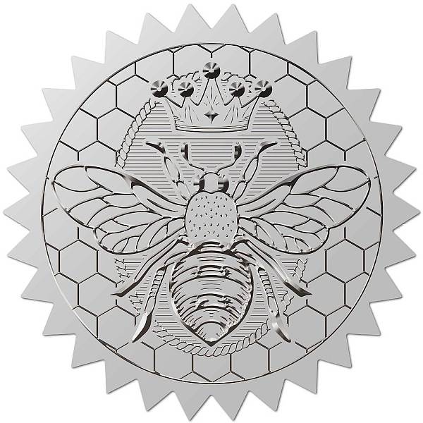 PandaHall CRASPIRE 144Pcs Bee Silver Certificate Embossed Stickers 2" Bumblebee Vintage Foil Seals Self Adhesive Sticker Decor Labels for...
PandaHall CRASPIRE 144Pcs Bee Silver Certificate Embossed Stickers 2" Bumblebee Vintage Foil Seals Self Adhesive Sticker Decor Labels for...