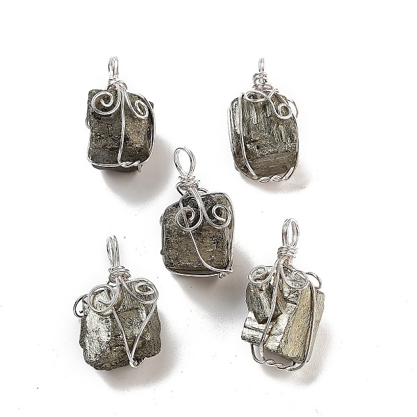 PandaHall Cuboid Brass Natural Pyrite Pendants, Golden, 30~35x16~20x17mm, Hole: 4.5mm Pyrite Cuboid
PandaHall Cuboid Brass Natural Pyrite Pendants, Golden, 30~35x16~20x17mm, Hole: 4.5mm Pyrite Cuboid