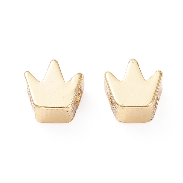 PandaHall Brass Beads, Long-Lasting Plated, Crown, Real 18K Gold Plated, 5.5x5.5x2~3mm, Hole: 1.4mm Brass Crown
PandaHall Brass Beads, Long-Lasting Plated, Crown, Real 18K Gold Plated, 5.5x5.5x2~3mm, Hole: 1.4mm Brass Crown