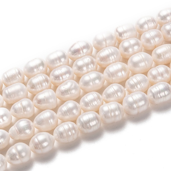 PandaHall Natural Cultured Freshwater Pearl Beads Strands, Rice, Bisque, 11~12x9~10mm, Hole: 0.8mm, about 30pcs/strand, 14.17 inch(36cm)..., Orange
PandaHall Natural Cultured Freshwater Pearl Beads Strands, Rice, Bisque, 11~12x9~10mm, Hole: 0.8mm, about 30pcs/strand, 14.17 inch(36cm)..., Orange