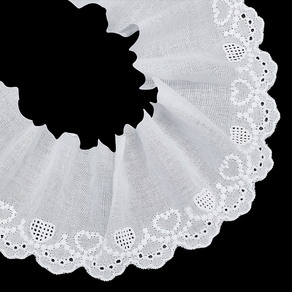 PandaHall MAYJOYDIY US 7.5 Yards Flat Cotton Embroidery Heart Ribbon, Clothing Accessories, White, 3 inch(75mm) Cotton Flower White
PandaHall MAYJOYDIY US 7.5 Yards Flat Cotton Embroidery Heart Ribbon, Clothing Accessories, White, 3 inch(75mm) Cotton Flower White