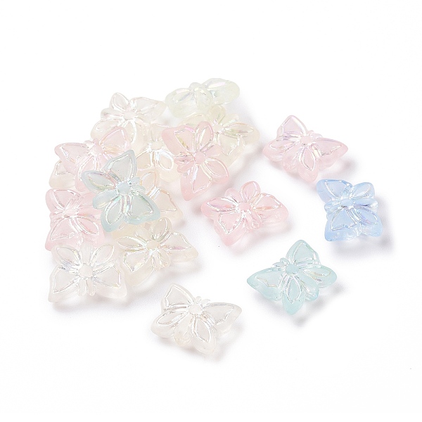 PandaHall Transparent Frosted Acrylic Beads, AB Color Plated, Butterfly, Mixed Color, 11x14.5x5mm, Hole: 1.8mm, 940pcs/500g Acrylic..., Multicolor
PandaHall Transparent Frosted Acrylic Beads, AB Color Plated, Butterfly, Mixed Color, 11x14.5x5mm, Hole: 1.8mm, 940pcs/500g Acrylic..., Multicolor