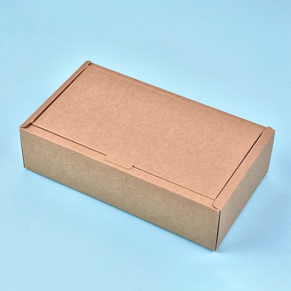 PandaHall Kraft Paper Gift Box, Folding Boxes, Rectangle, BurlyWood, Finished Product: 25x14x6.6cm, Inner Size: 23x13x6.5cm, inner size..., Orange
PandaHall Kraft Paper Gift Box, Folding Boxes, Rectangle, BurlyWood, Finished Product: 25x14x6.6cm, Inner Size: 23x13x6.5cm, inner size..., Orange