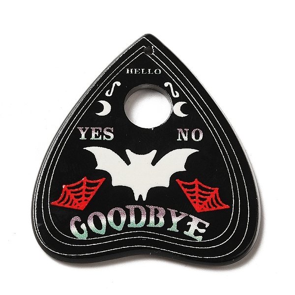 PandaHall Halloween Acrylic Pendants, Peach with Tarot , Spider, 39.5x38x2.5mm, Hole: 1.4mm Acrylic Spider
PandaHall Halloween Acrylic Pendants, Peach with Tarot , Spider, 39.5x38x2.5mm, Hole: 1.4mm Acrylic Spider