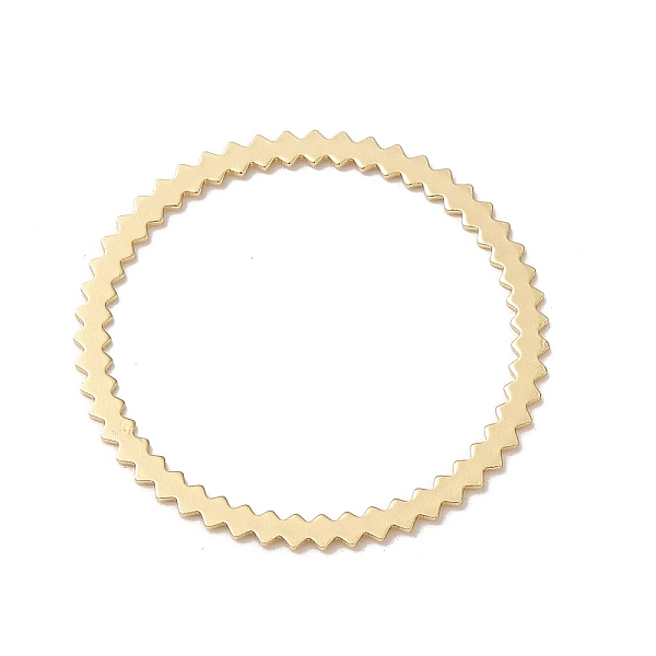 PandaHall Gear Ring Rack Plating Brass Linking Rings, Long-Lasting Plated, Real 14K Gold Plated, 30x0.5mm, Inner Diameter: 25.5mm Brass Gear
PandaHall Gear Ring Rack Plating Brass Linking Rings, Long-Lasting Plated, Real 14K Gold Plated, 30x0.5mm, Inner Diameter: 25.5mm Brass Gear