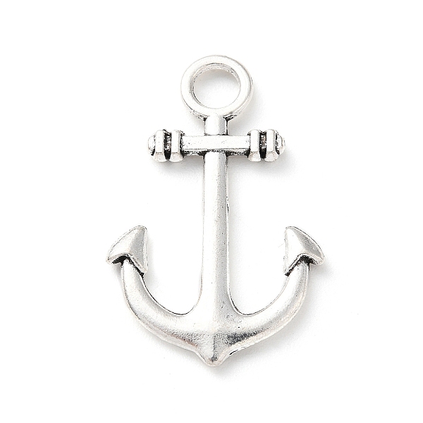 PandaHall Tibetan Style Alloy Pendants, Anchor Charm, Antique Silver, 38x24.5x2.5mm, Hole: 5mm, about 151pcs/500g Alloy Anchor & Helm
PandaHall Tibetan Style Alloy Pendants, Anchor Charm, Antique Silver, 38x24.5x2.5mm, Hole: 5mm, about 151pcs/500g Alloy Anchor & Helm
