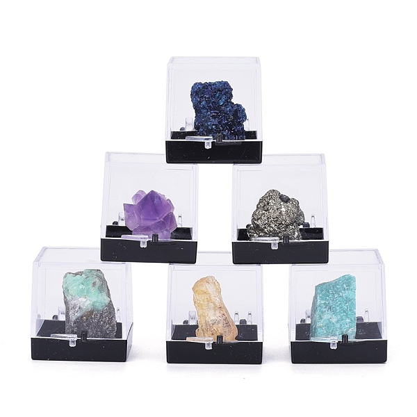 PandaHall Nuggets Natural Gemstone Rough Raw Stone Home Display Decorations, with Packing Box, (include Pyrite & Amethyst & Emerald &...
PandaHall Nuggets Natural Gemstone Rough Raw Stone Home Display Decorations, with Packing Box, (include Pyrite & Amethyst & Emerald &...