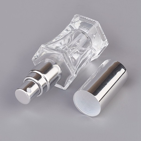 PandaHall 6ml Glass Spray Bottles, with Aluminium Sprinkle-nozzle and Cap, Clear, 69x29x25mm Glass Bottle Clear
PandaHall 6ml Glass Spray Bottles, with Aluminium Sprinkle-nozzle and Cap, Clear, 69x29x25mm Glass Bottle Clear