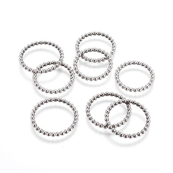 PandaHall 201 Stainless Steel Linking Rings, Ring, Stainless Steel Color, 20x1.8mm, Inner Diameter: 16.5mm 201 Stainless Steel Ring
PandaHall 201 Stainless Steel Linking Rings, Ring, Stainless Steel Color, 20x1.8mm, Inner Diameter: 16.5mm 201 Stainless Steel Ring