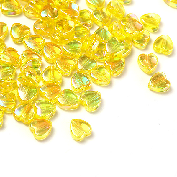 PandaHall 100Pcs Eco-Friendly Transparent Acrylic Beads, Dyed, AB Color, Heart, Yellow, 8x8x3mm, Hole: 1.5mm Acrylic Heart Yellow
PandaHall 100Pcs Eco-Friendly Transparent Acrylic Beads, Dyed, AB Color, Heart, Yellow, 8x8x3mm, Hole: 1.5mm Acrylic Heart Yellow