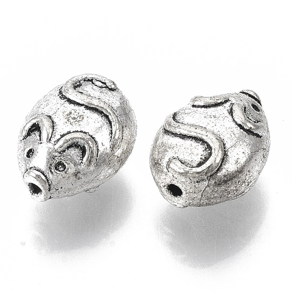 PandaHall Tibetan Style Alloy Beads, Cadmium Free & Lead Free, Mouse, Antique Silver, 11.5x9x6.5mm, Hole: 1mm, about 535pcs/1000g Alloy...
PandaHall Tibetan Style Alloy Beads, Cadmium Free & Lead Free, Mouse, Antique Silver, 11.5x9x6.5mm, Hole: 1mm, about 535pcs/1000g Alloy...