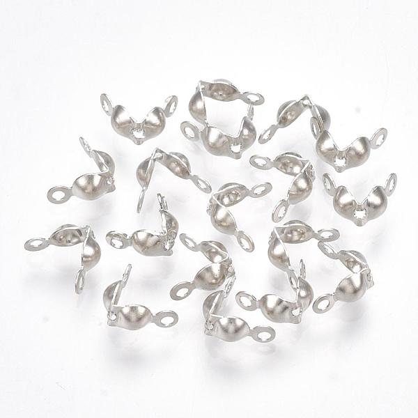 PandaHall Iron Bead Tips, Calotte Ends, Clamshell Knot Cover, Platinum Color, Size: about 7.5mm long, 4mm wide, 3mm inner diameter, hole...
PandaHall Iron Bead Tips, Calotte Ends, Clamshell Knot Cover, Platinum Color, Size: about 7.5mm long, 4mm wide, 3mm inner diameter, hole...