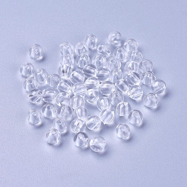 PandaHall Transparent Clear Acrylic Round Beads, about 4mm in diameter, hole:1mm Acrylic Round Clear
PandaHall Transparent Clear Acrylic Round Beads, about 4mm in diameter, hole:1mm Acrylic Round Clear