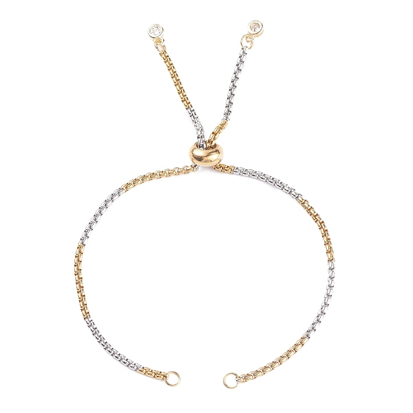 PandaHall 304 Stainless Steel Box Chains Slider Bracelet Making, Bolo Bracelet, with 304 Stainless Steel Jump Rings, 202 Stainless Steel...
PandaHall 304 Stainless Steel Box Chains Slider Bracelet Making, Bolo Bracelet, with 304 Stainless Steel Jump Rings, 202 Stainless Steel...
