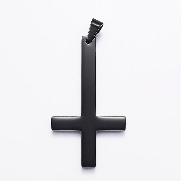PandaHall 304 Stainless Steel Big Pendants, Cross, Gunmetal, 55x30x2mm, Hole: 7x5mm 304 Stainless Steel Cross
PandaHall 304 Stainless Steel Big Pendants, Cross, Gunmetal, 55x30x2mm, Hole: 7x5mm 304 Stainless Steel Cross