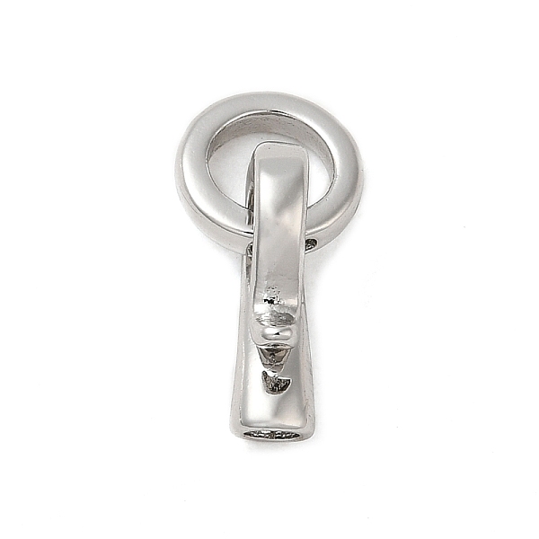 PandaHall Brass Fold Over Clasps, Ring, Real Platinum Plated, Ring: 9x2mm, Hole: 0.9mm; Clasps: 14x7x4mm, Inner Diameter: 2.5x2mm Brass
PandaHall Brass Fold Over Clasps, Ring, Real Platinum Plated, Ring: 9x2mm, Hole: 0.9mm; Clasps: 14x7x4mm, Inner Diameter: 2.5x2mm Brass