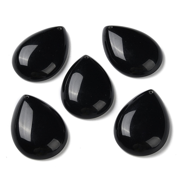 PandaHall Natural Obsidian Pendants, Teardrop Charms, 35.5x25x8.5mm, Hole: 1mm Obsidian Teardrop
PandaHall Natural Obsidian Pendants, Teardrop Charms, 35.5x25x8.5mm, Hole: 1mm Obsidian Teardrop