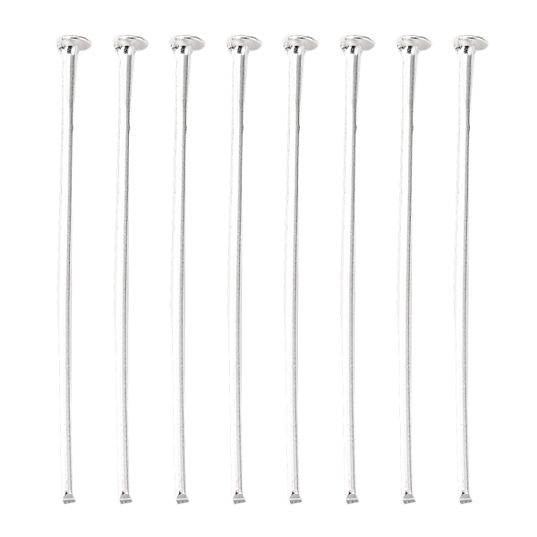 PandaHall Iron Flat Head Pins, Cadmium Free & Lead Free, Silver Color Plated, 30x0.75~0.8mm, 20 Gauge, about 8000pcs/1000g, Head: 2mm Iron
PandaHall Iron Flat Head Pins, Cadmium Free & Lead Free, Silver Color Plated, 30x0.75~0.8mm, 20 Gauge, about 8000pcs/1000g, Head: 2mm Iron