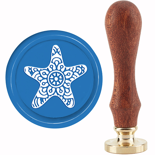 PandaHall Brass Wax Seal Stamp with Handle, for DIY Scrapbooking, Star Pattern, 3.5x1.18 inch(8.9x3cm) Brass Star
PandaHall Brass Wax Seal Stamp with Handle, for DIY Scrapbooking, Star Pattern, 3.5x1.18 inch(8.9x3cm) Brass Star