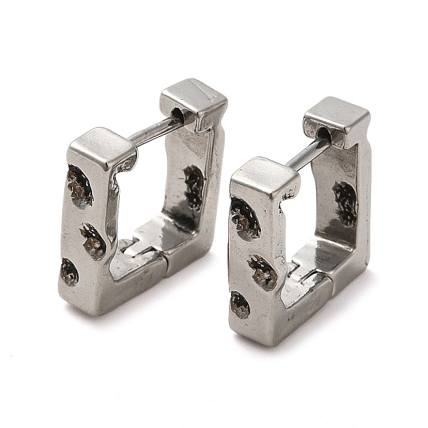 PandaHall 316 Surgical Stainless Steel Hoop Earrings, Rectangle, Stainless Steel Color, 15.5x5mm 316 Surgical Stainless Steel Rectangle
PandaHall 316 Surgical Stainless Steel Hoop Earrings, Rectangle, Stainless Steel Color, 15.5x5mm 316 Surgical Stainless Steel Rectangle