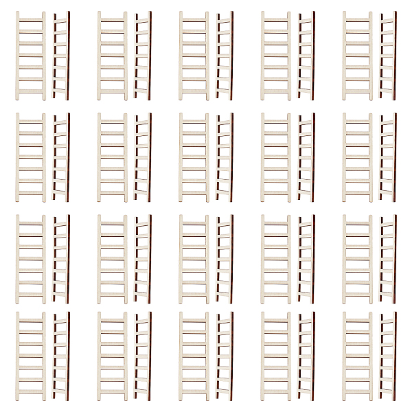 PandaHall GORGECRAFT 40PCS Mini Wooden Step Ladders Fairy Furniture Garden Ornament Ladder DIY Craft House Staircase Fairy Garden..., Yellow
PandaHall GORGECRAFT 40PCS Mini Wooden Step Ladders Fairy Furniture Garden Ornament Ladder DIY Craft House Staircase Fairy Garden..., Yellow