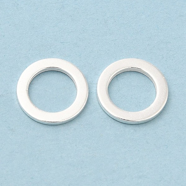 PandaHall Brass Linking Rings, Cadmium Free & Lead Free, Round Ring, 925 Sterling Silver Plated, 10x1mm, Inner Diameter: 6.7mm Brass Ring
PandaHall Brass Linking Rings, Cadmium Free & Lead Free, Round Ring, 925 Sterling Silver Plated, 10x1mm, Inner Diameter: 6.7mm Brass Ring
