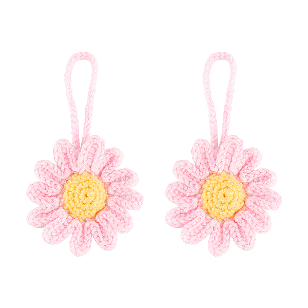 PandaHall FINGERINSPIRE 2 Pcs Crochet Daisy Car Pendant Pink Handmade Crochet Cotton Daisy Decoration with Lanyard Flower Hand Crochet...
PandaHall FINGERINSPIRE 2 Pcs Crochet Daisy Car Pendant Pink Handmade Crochet Cotton Daisy Decoration with Lanyard Flower Hand Crochet...