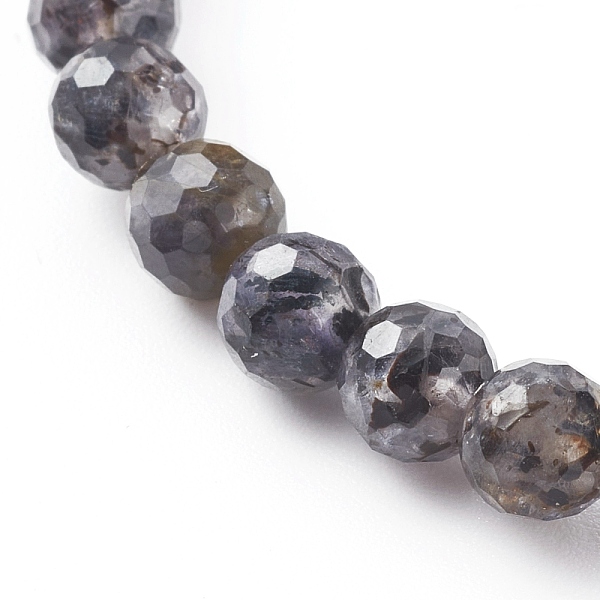 PandaHall Natural Iolite Beaded Stretch Bracelets, Round, Inner Diameter: 2-1/4 inch(5.7cm), Beads: 6~6.5mm Iolite
PandaHall Natural Iolite Beaded Stretch Bracelets, Round, Inner Diameter: 2-1/4 inch(5.7cm), Beads: 6~6.5mm Iolite