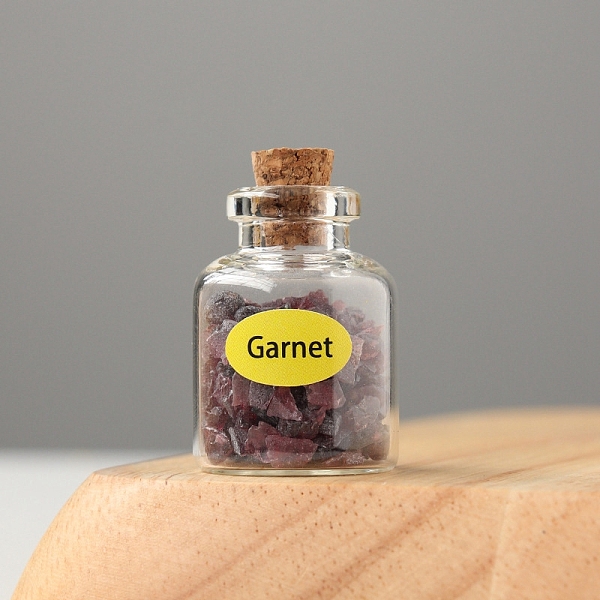 PandaHall Natural Garnet Display Decorations, Reiki Energy Stone Chip Wishing Bottle, 20x30mm Garnet Bottle
PandaHall Natural Garnet Display Decorations, Reiki Energy Stone Chip Wishing Bottle, 20x30mm Garnet Bottle
