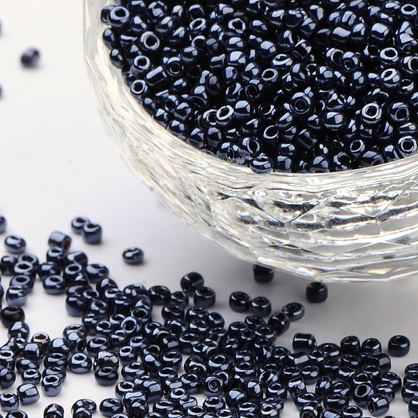 PandaHall (Repacking Service Available) Glass Seed Beads, Opaque Colors Lustered, Round, Prussian Blue, 12/0, 2mm, Hole: 1mm, about 12g/bag...
PandaHall (Repacking Service Available) Glass Seed Beads, Opaque Colors Lustered, Round, Prussian Blue, 12/0, 2mm, Hole: 1mm, about 12g/bag...