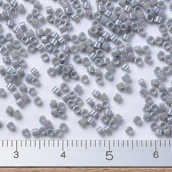 PandaHall MIYUKI Delica Beads, Cylinder, Japanese Seed Beads, 11/0, (DB1579) Opaque Ghost Gray AB, 1.3x1.6mm, Hole: 0.8mm, about 2000pcs/10g...
PandaHall MIYUKI Delica Beads, Cylinder, Japanese Seed Beads, 11/0, (DB1579) Opaque Ghost Gray AB, 1.3x1.6mm, Hole: 0.8mm, about 2000pcs/10g...